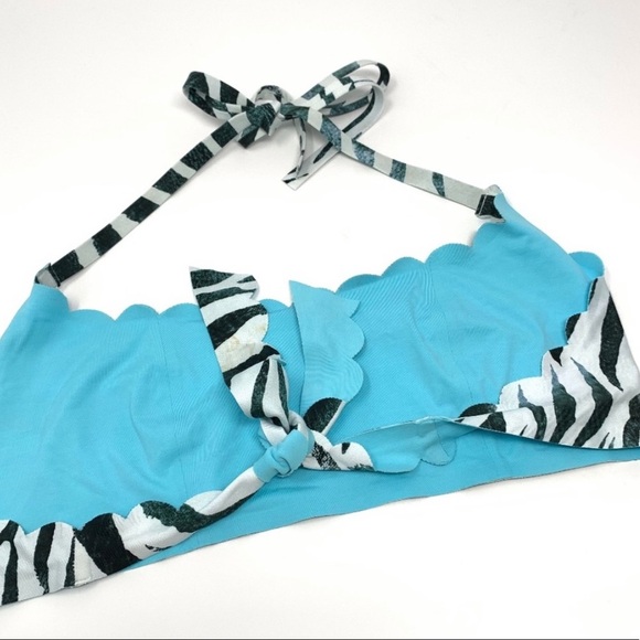 NWOT $82 PILYQ Tanzania Reversible Bikini Top - Picture 3 of 6